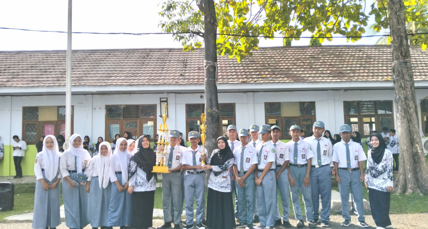 Paskibra SMK Mulia Hati Insani Raih Prestasi Gemilang di Ajang LKBB ALASKA 3